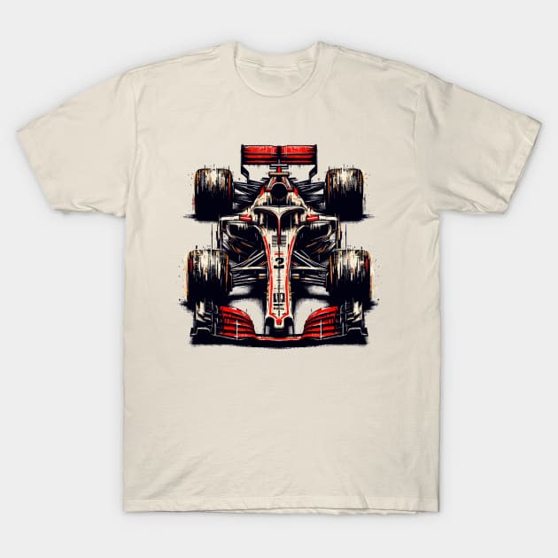 Formula One T-Shirt by Vehicles-Art